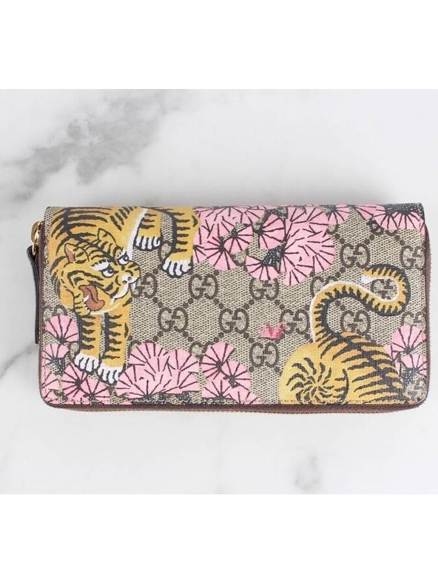 Luxury Gucci Trending 2025 Bengal tiger zipper long wallet