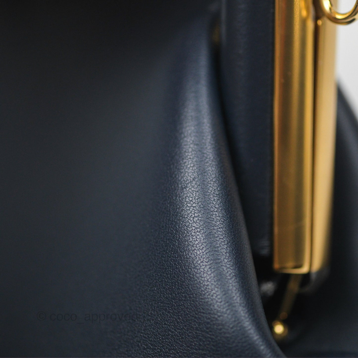 Fendi Small Fendi First Midnight Blue Shiny Nappa