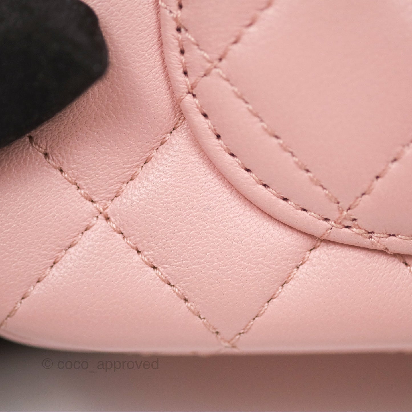 Chanel Sweet Camellia Mini Rectangular Flap Pink Lambskin Aged Gold Hardware 23S