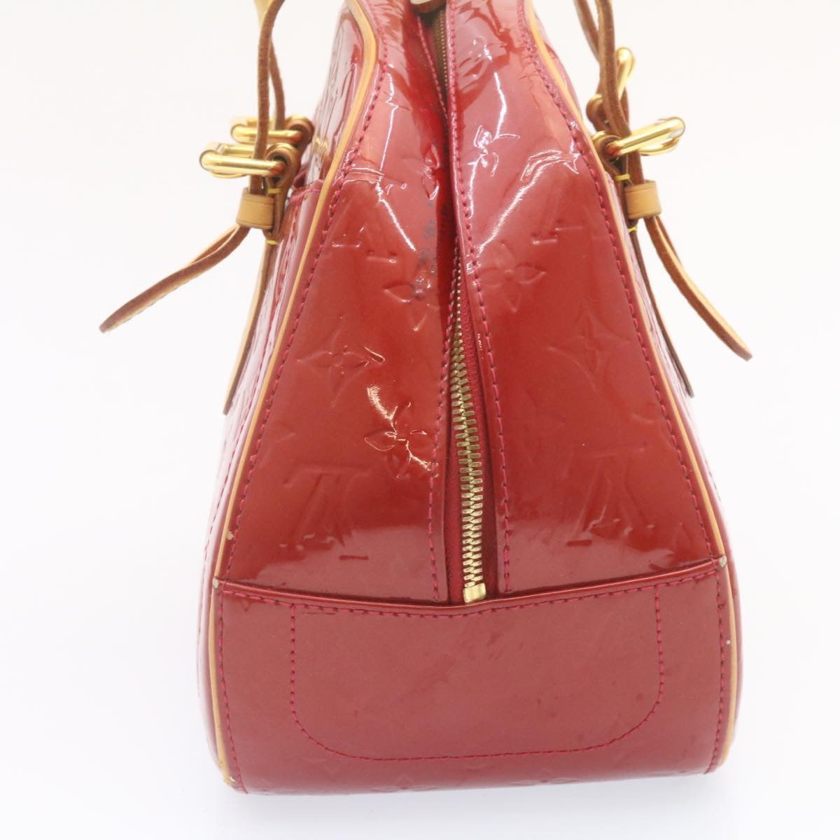 LOUIS VUITTON Vernis Summit drive Hand Bag Pomme D'amour M93513 LV 23393