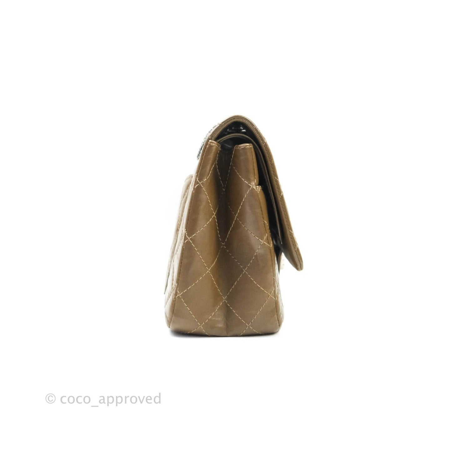 Chanel Reissue Quilted Aged Calfskin Taupe Ruthenium Hardware 227