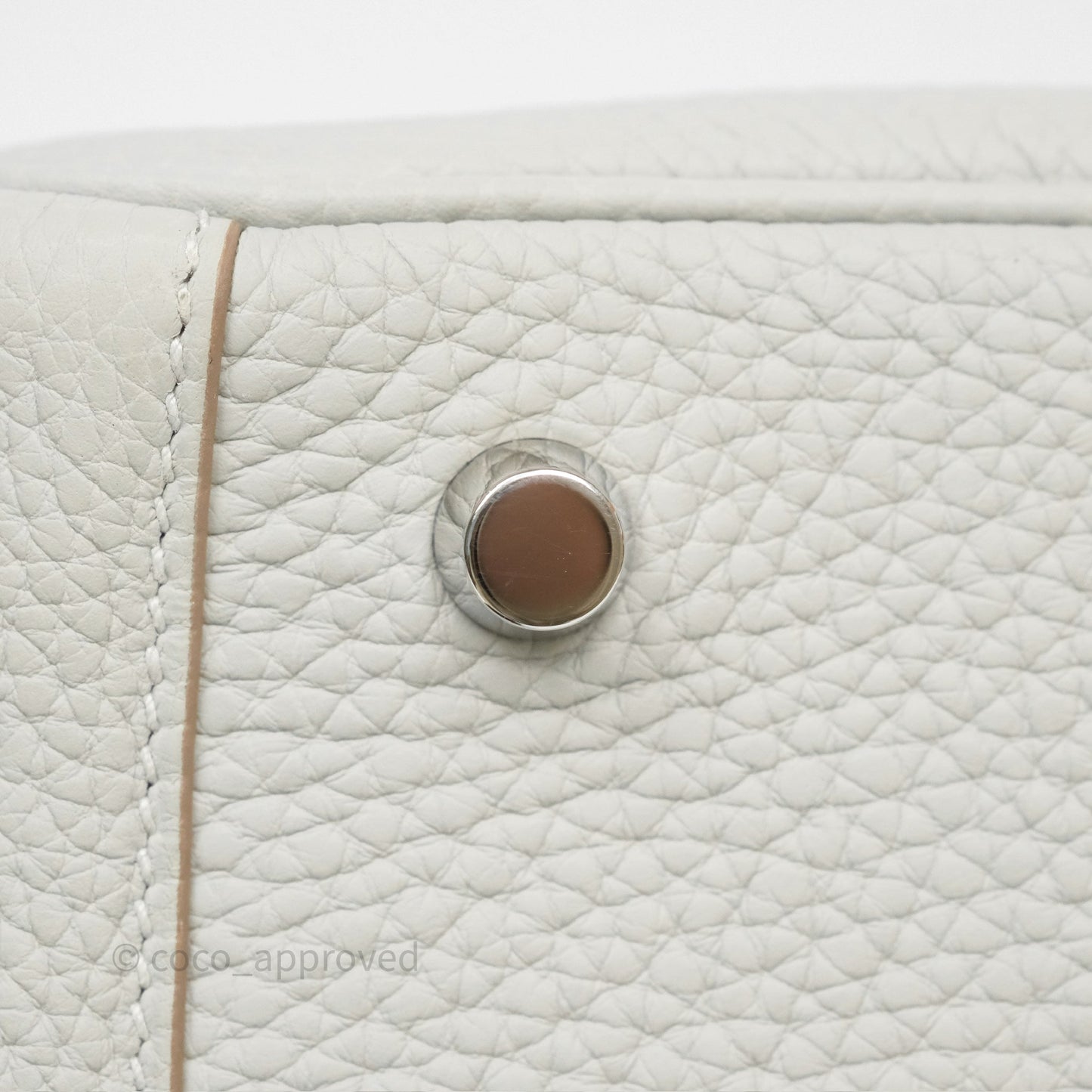 Hermès Lindy 26 Gris Perle 80 Clemence Palladium Hardware