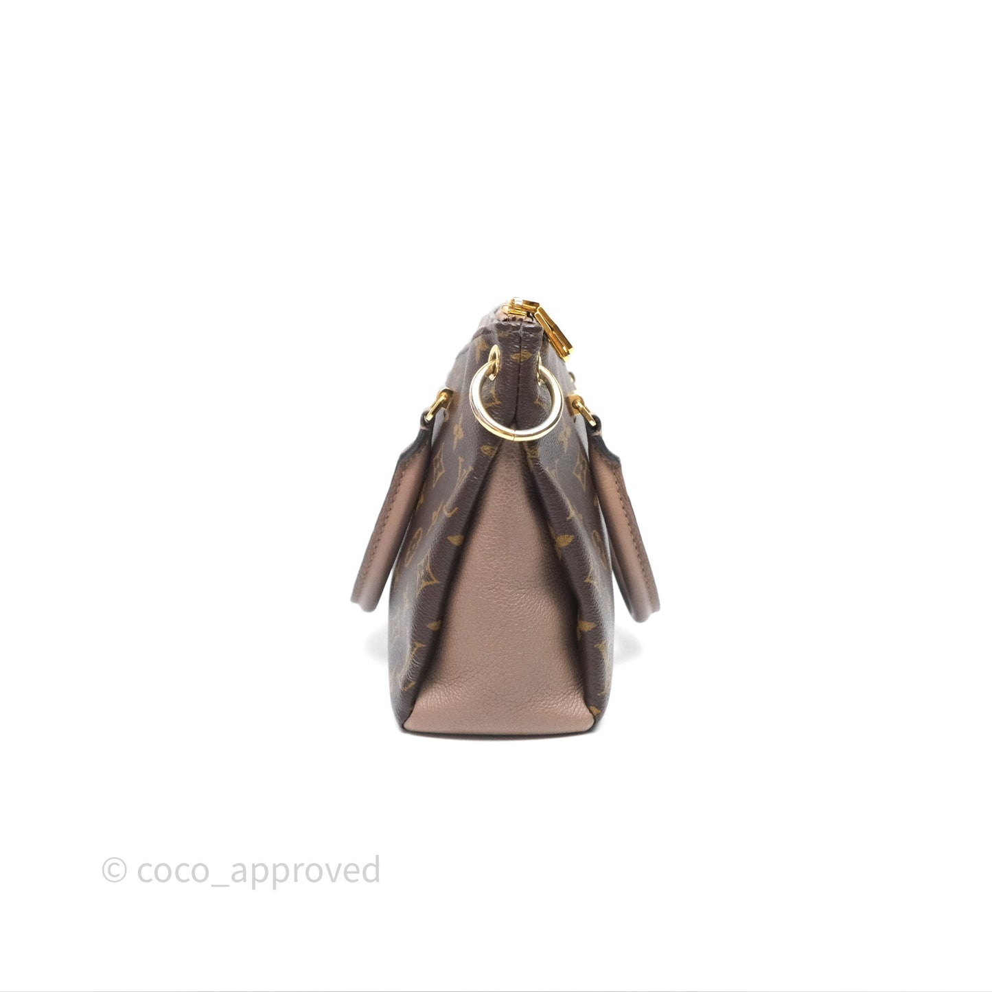 Louis Vuitton Pallas BB Monogram Full Taupe Glace