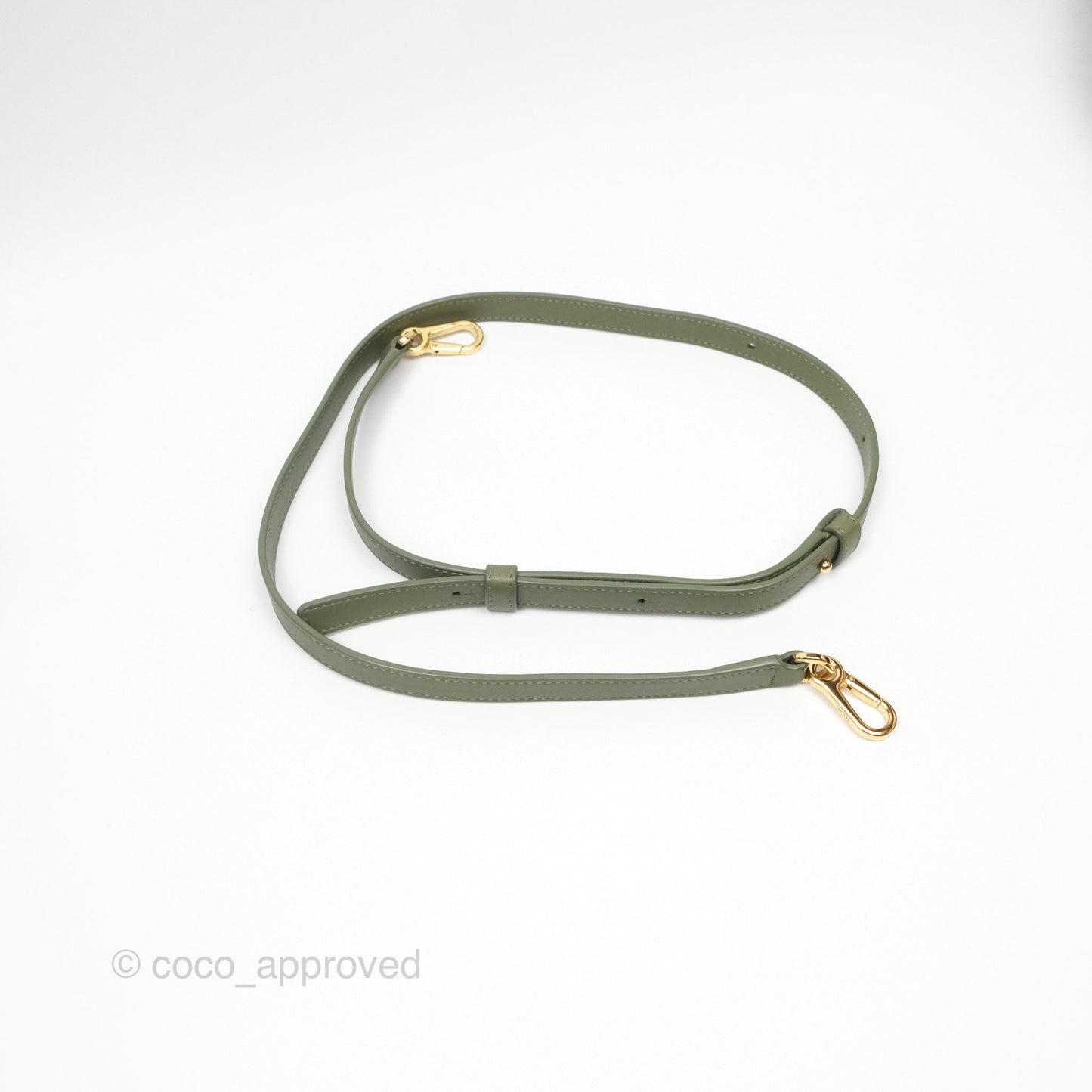 Loewe Amazona 19 Square Green/ Avocado Green in Anagram Jacquard and Calfskin