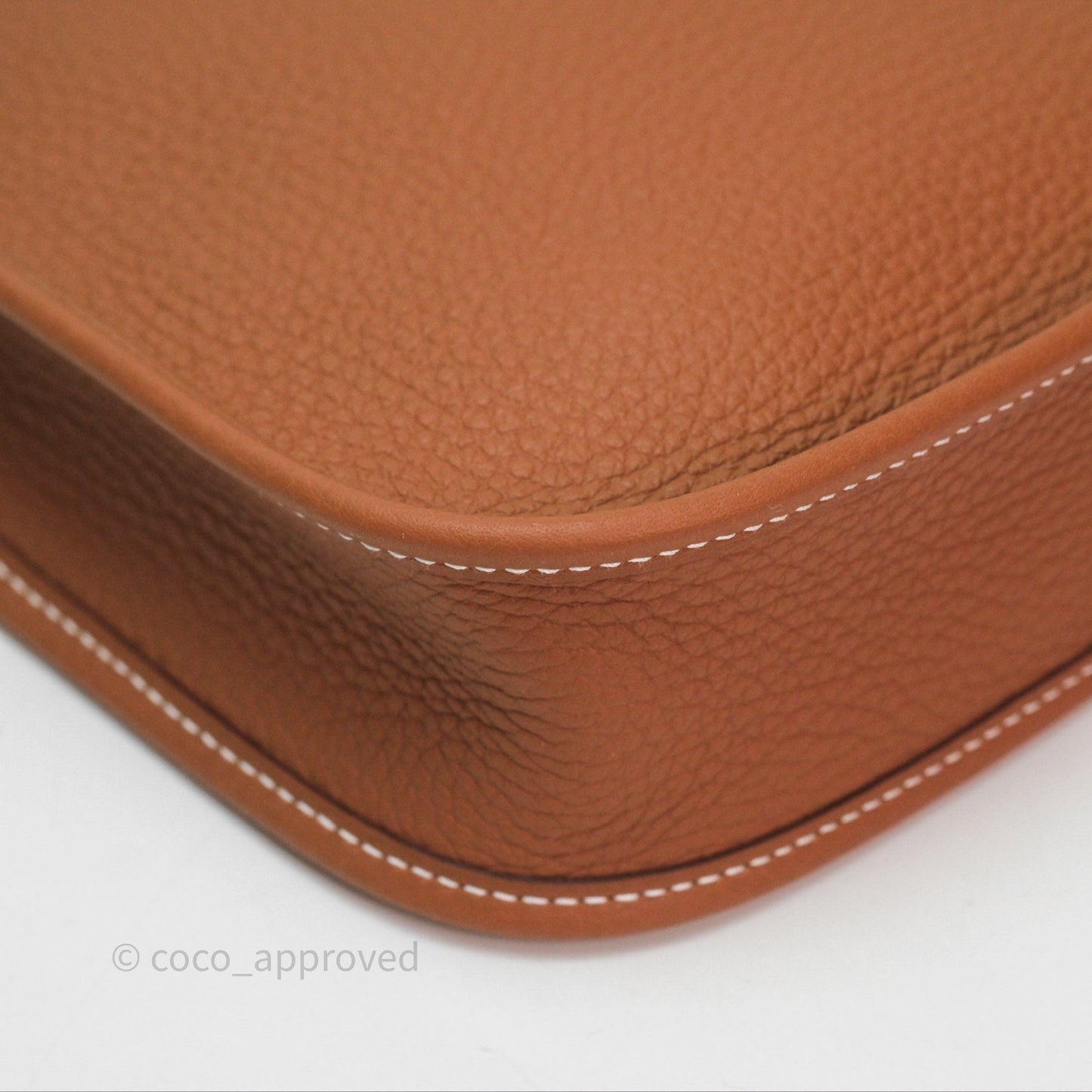 Hermès Mini Evelyne 16 Amazone Gold 37 Clemence Gold Hardware