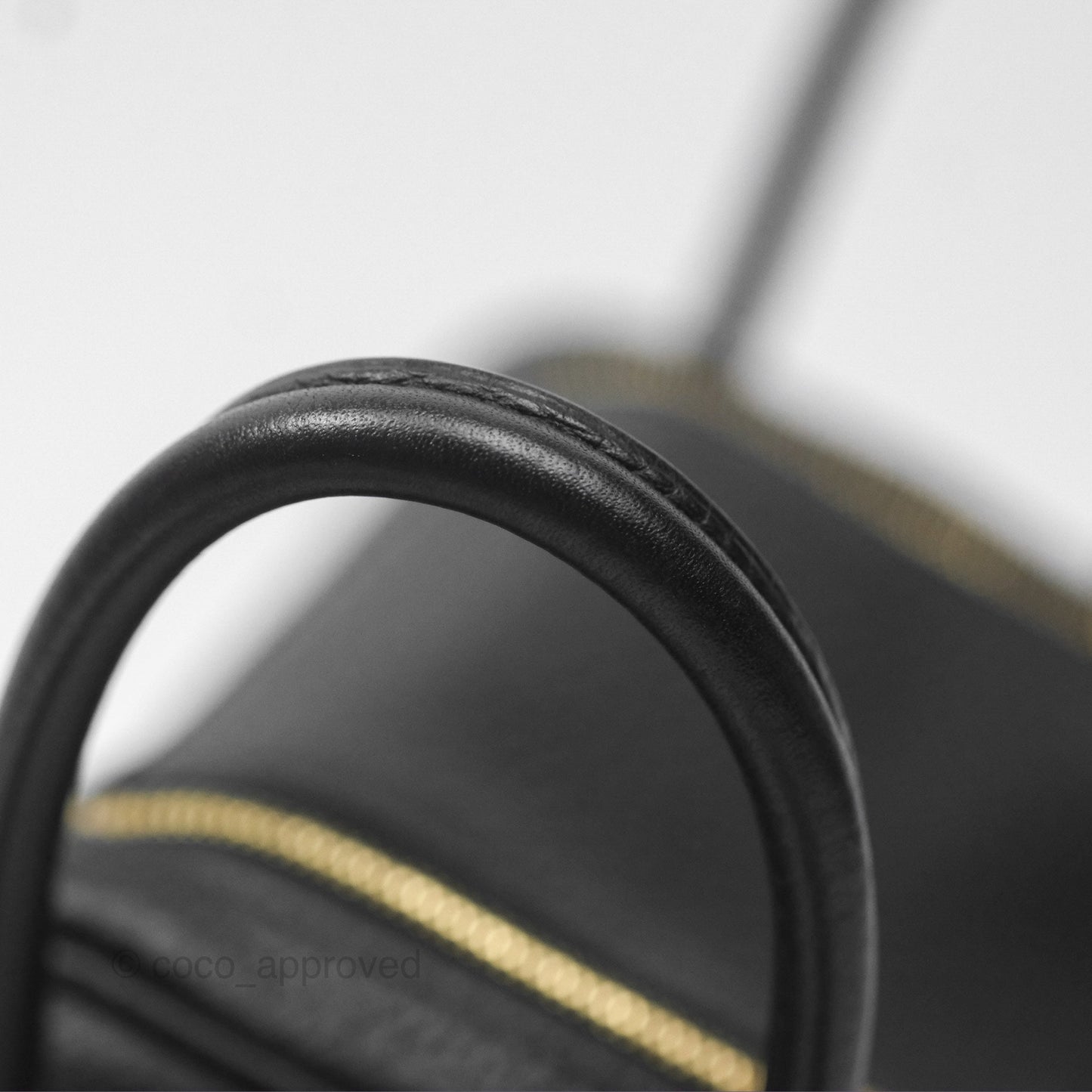 Hermès Mini Lindy 20 Noir 89 Clemence Gold Hardware