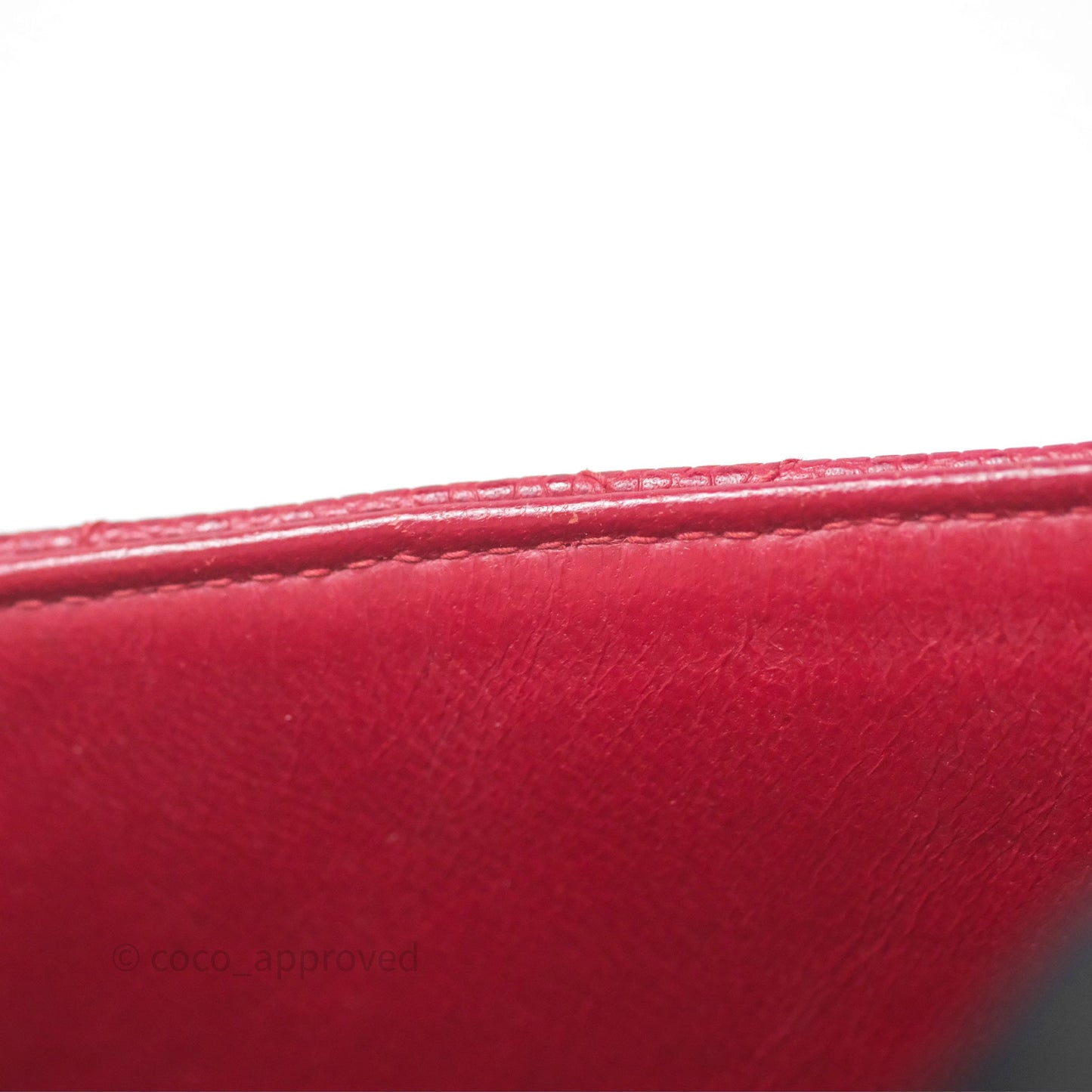 Chanel Medium Vintage Quilted Classic Diana Flap Bag Red Caviar 24K Gold Hardware