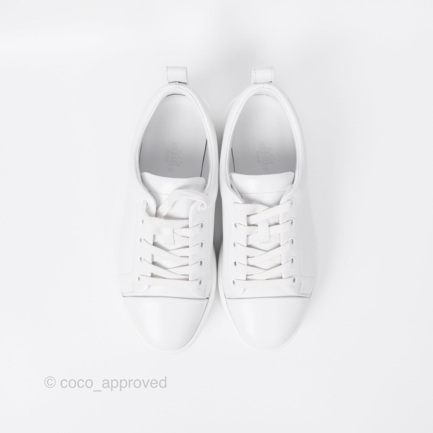 Hermès Happy Sneakers Blanc 01 Size 36.5