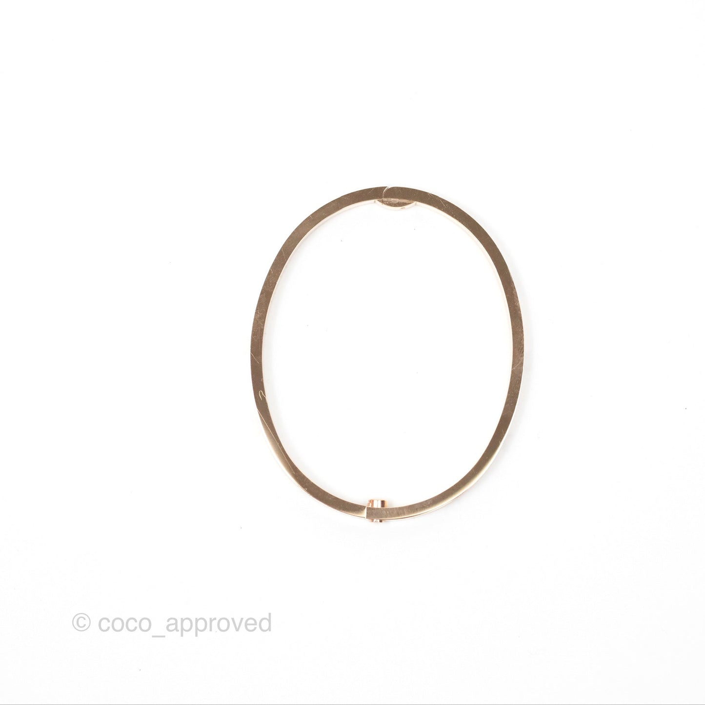 Cartier Small Love Bracelet Rose Gold Size 15