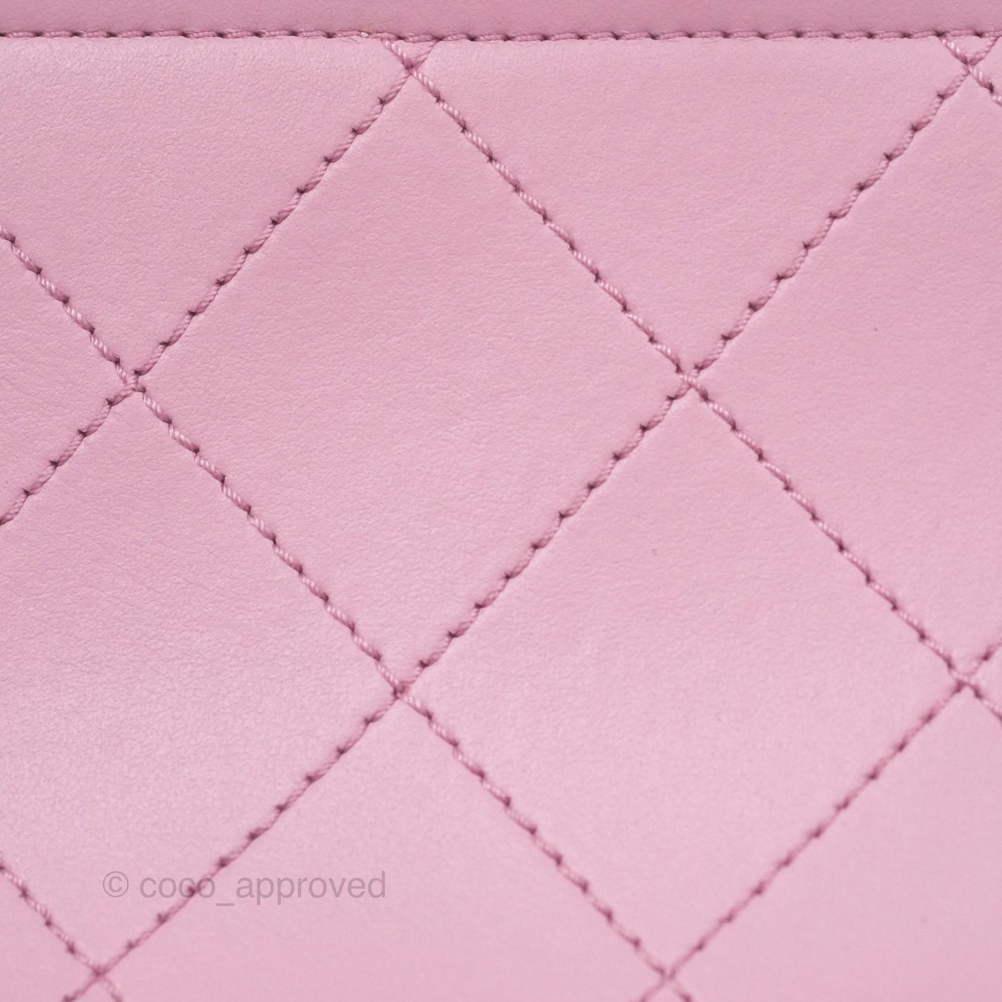 Chanel Stitched Ring My Bag Flap Crossbody Pink Calfskin Silver Hardware