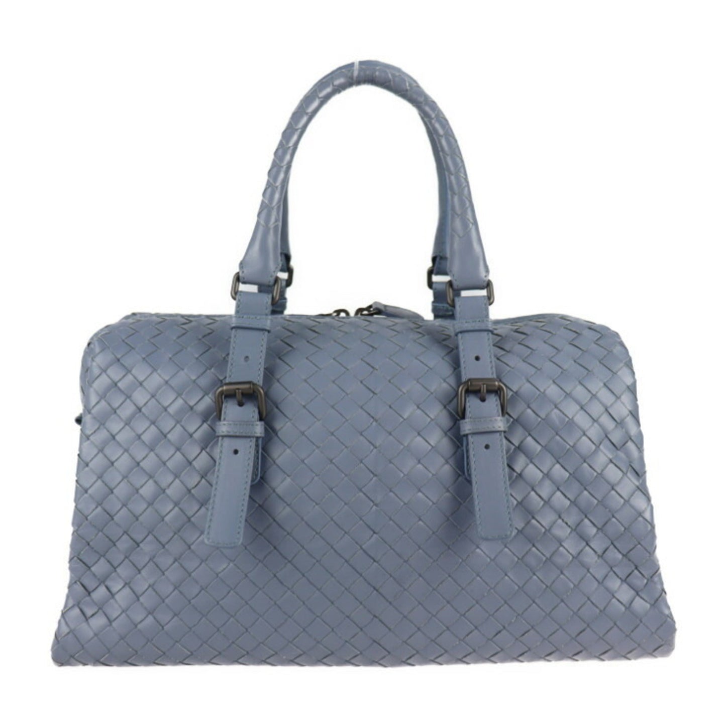 Luxury Bottega Veneta Intrecciato  Leather Boston Bag Tote Bag ()