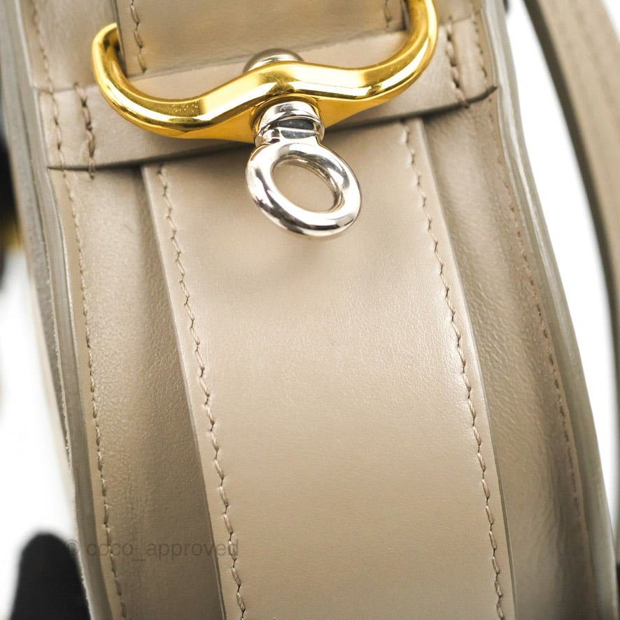 Chloé Small Tess Bag Motty Grey Grained Calfskin