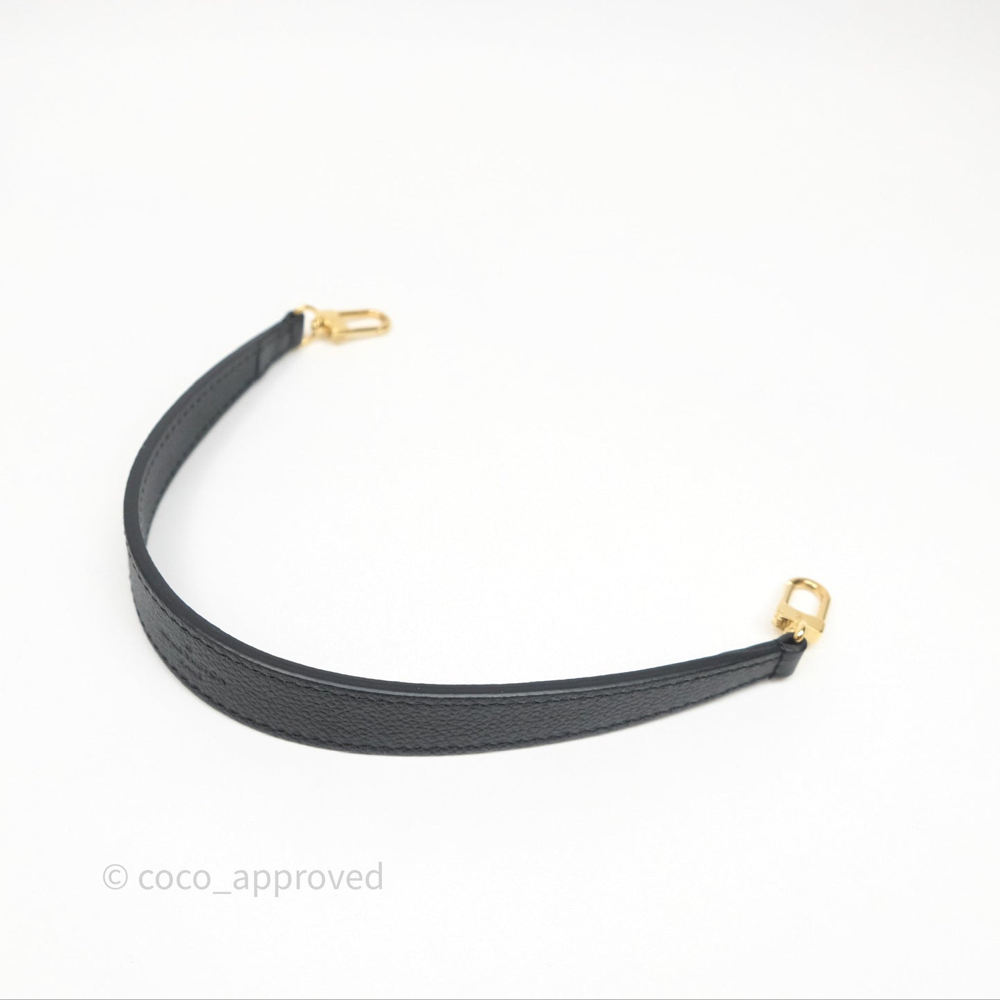 Louis Vuitton TM Epi Marellini Bag Monogram Black Gold Hardware