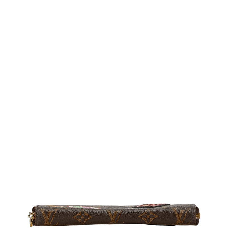 Louis Vuitton Monogram Zippy Wallet Brown