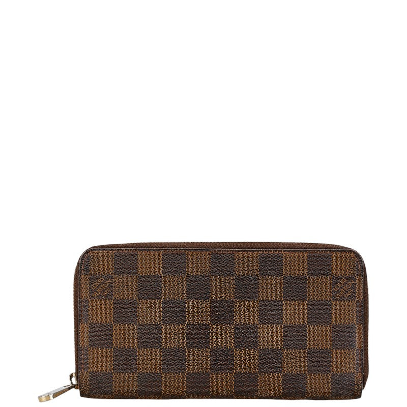 Louis Vuitton Damier Zippy Wallet Brown N41661