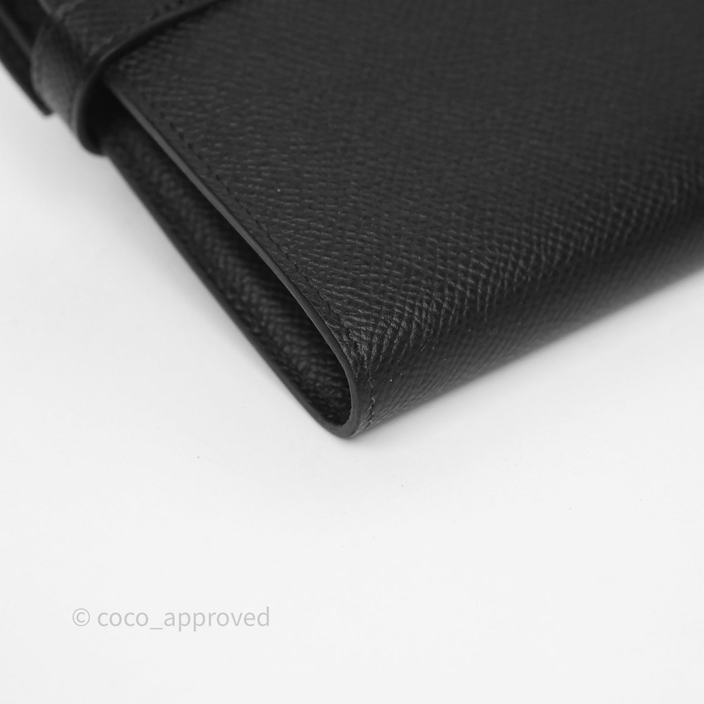 Hermès Kelly Wallet Black Noir 89 Epsom Gold Hardware