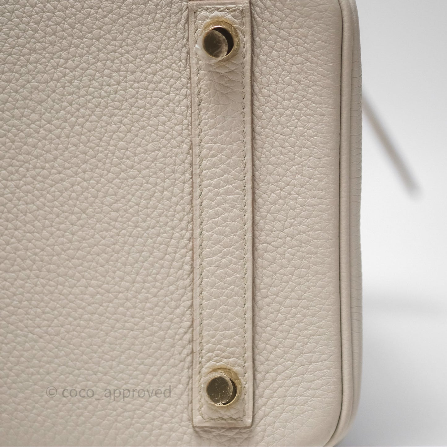 Hermès Birkin 30 Retourne Beton 8L Togo Gold Hardware