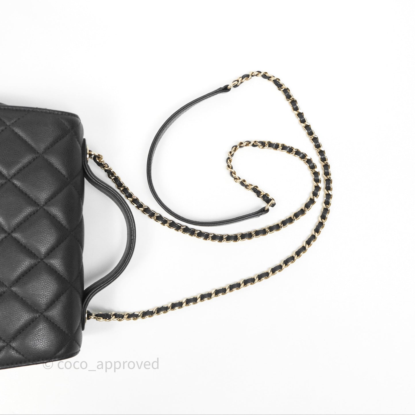 Chanel Quilted Small Business Affinity Flap Black Caviar Gold Hardware