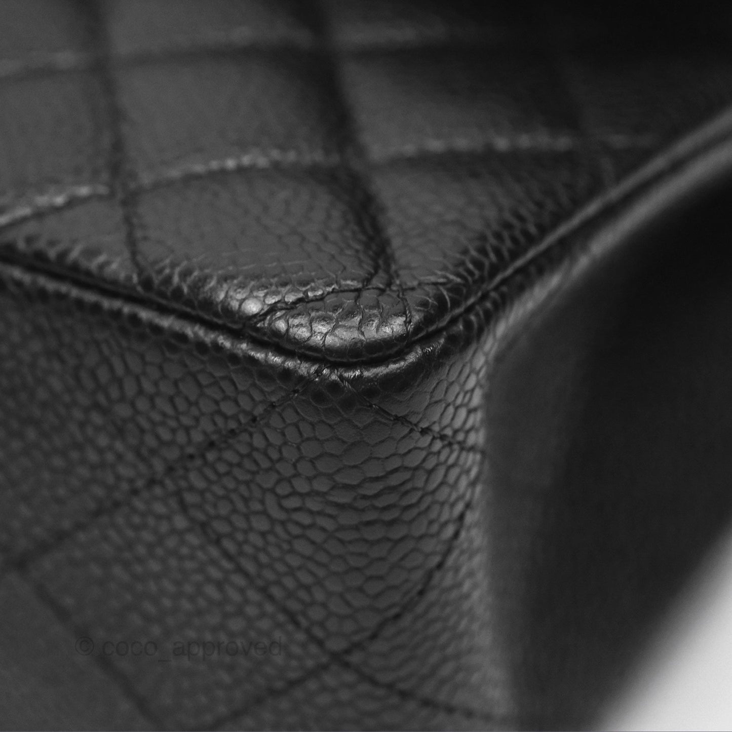 Chanel Small S/M Classic Flap Quilted Black Caviar Gold Hardware