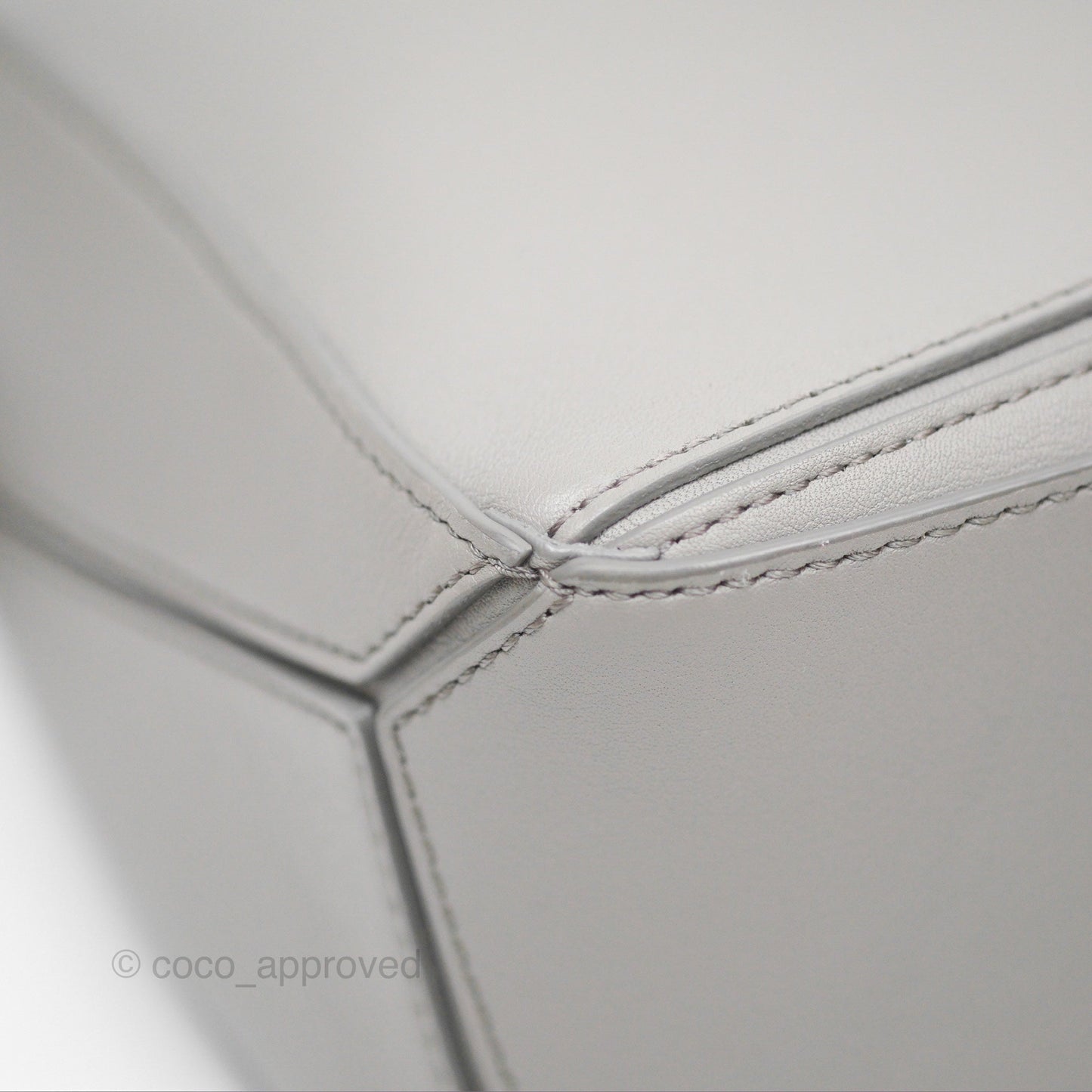 Loewe Small Puzzle Bag Grey Calfskin