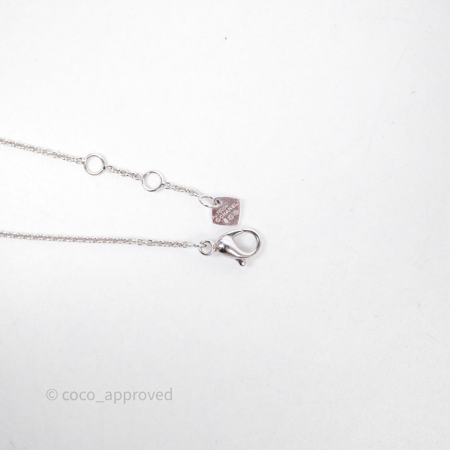 Chanel Coco Crush Bracelet 18K White Gold Hardware