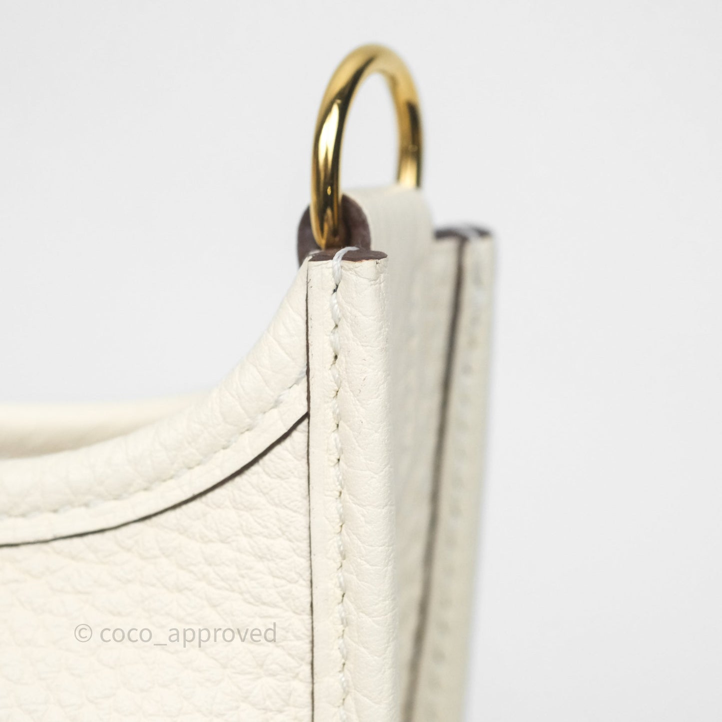 Hermès Mini Evelyne 16 Nata I2 Clemence Gold Hardware