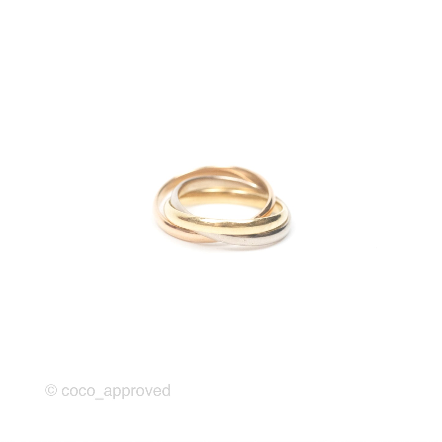 Cartier Trinity Ring White Gold/ Yellow Gold/ Rose Gold