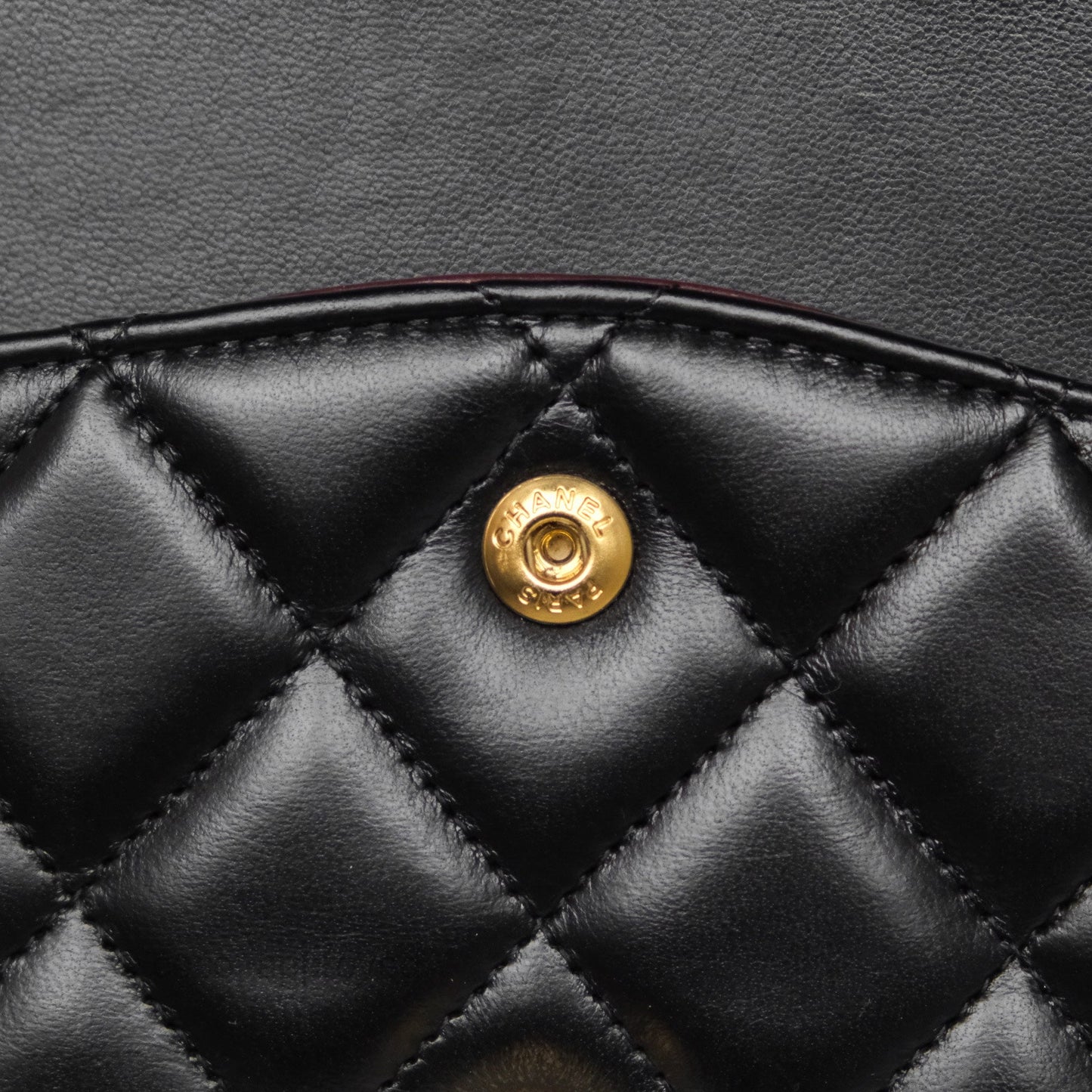 Chanel Jumbo Double Flap Black Lambskin Gold Hardware⁣⁣