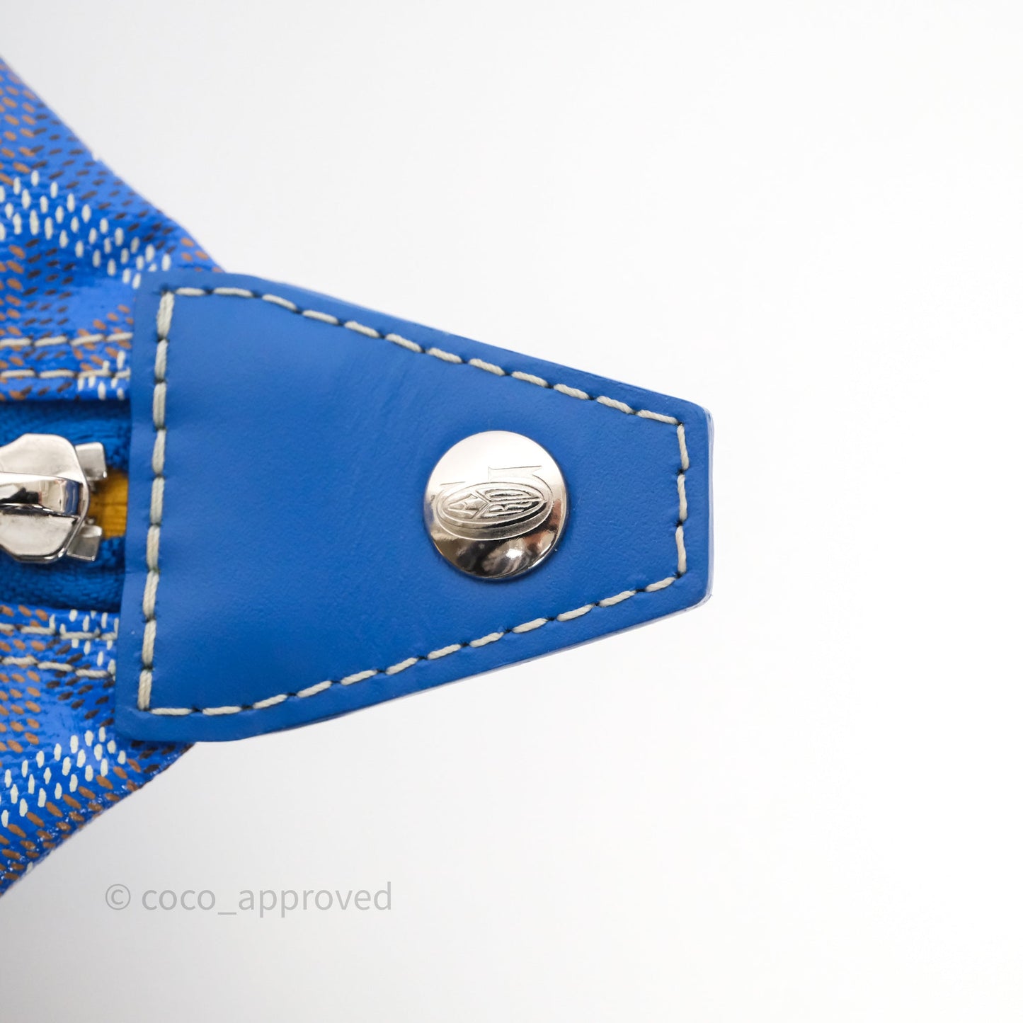 Goyard Bowling 25 Toiletry Bag Sky Blue