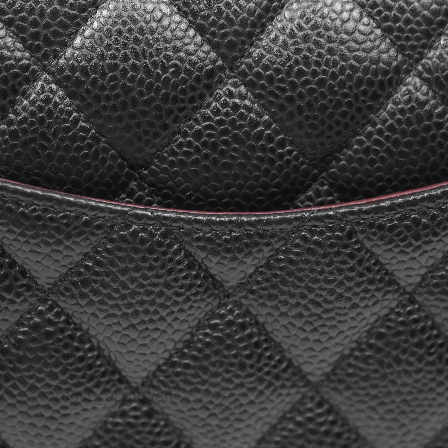 Chanel Classic M/L Medium Flap Quilted Black Caviar Silver Hardware