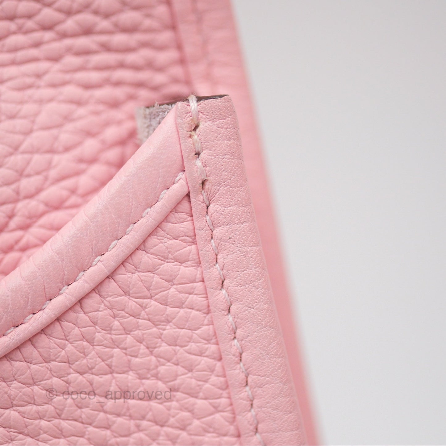 Hermes Evelyne III 29 Rose Sakura 3Q Clemence Palladium Hardware