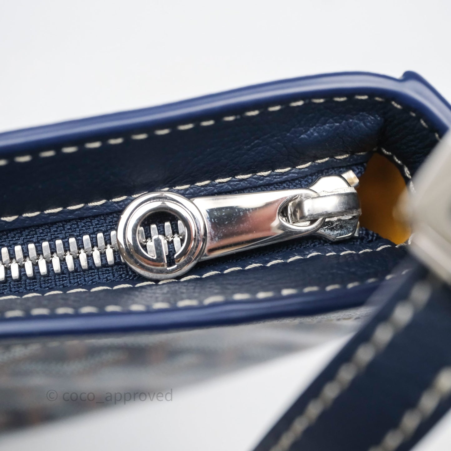 Goyard Hirondelle Bag Navy Blue