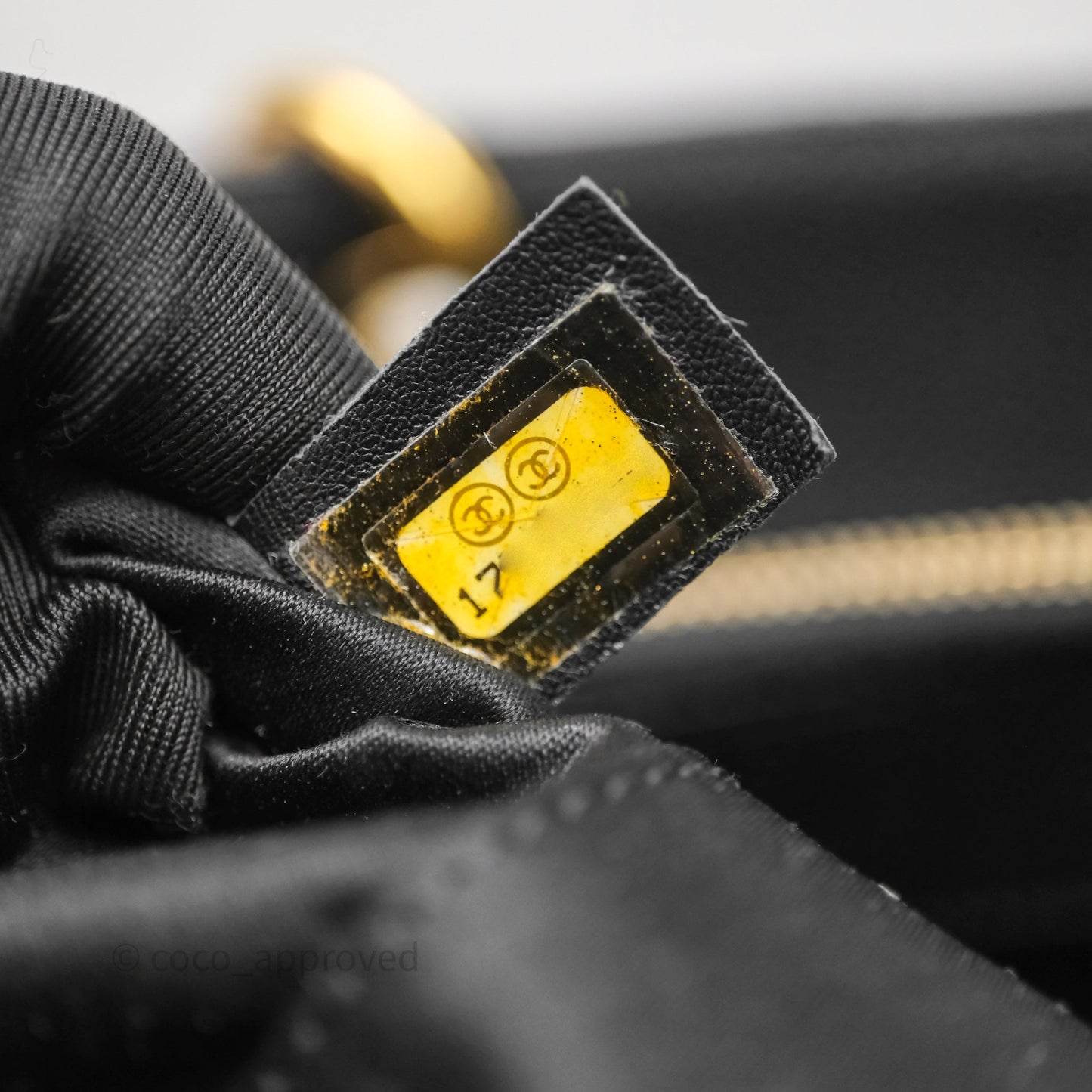 Chanel GST Black Caviar Gold Hardware
