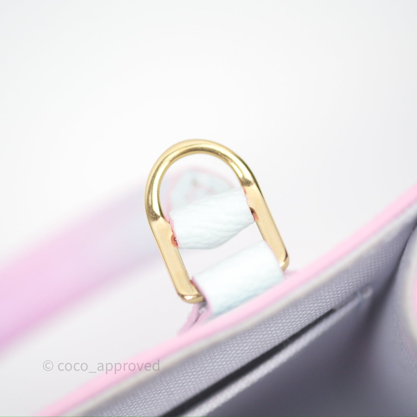 Louis Vuitton Petit Sac Plat Bag Sunrise Pastel