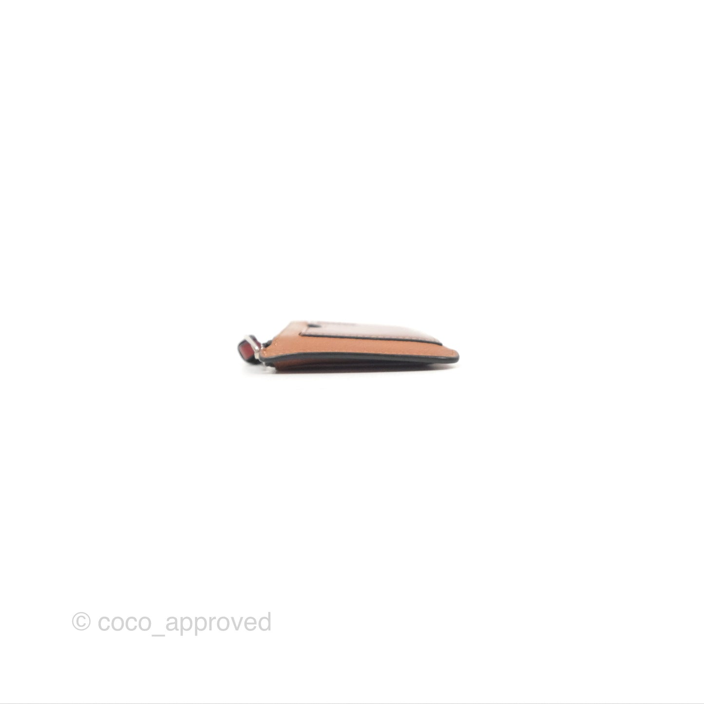Loewe Anagram Coin Card Holder Caramel/Pecan