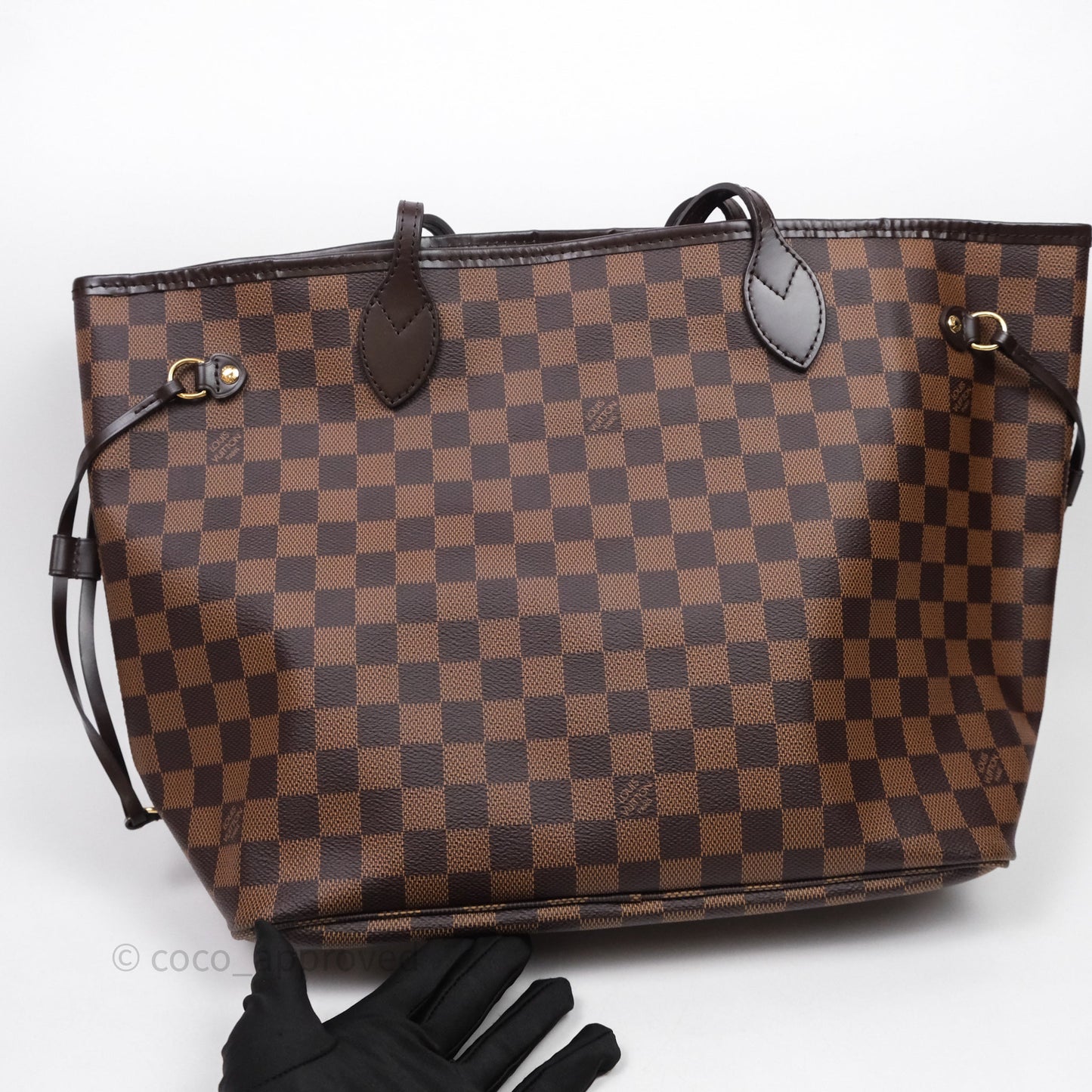 Louis Vuitton Neverfull MM Damier Ebene Canvas