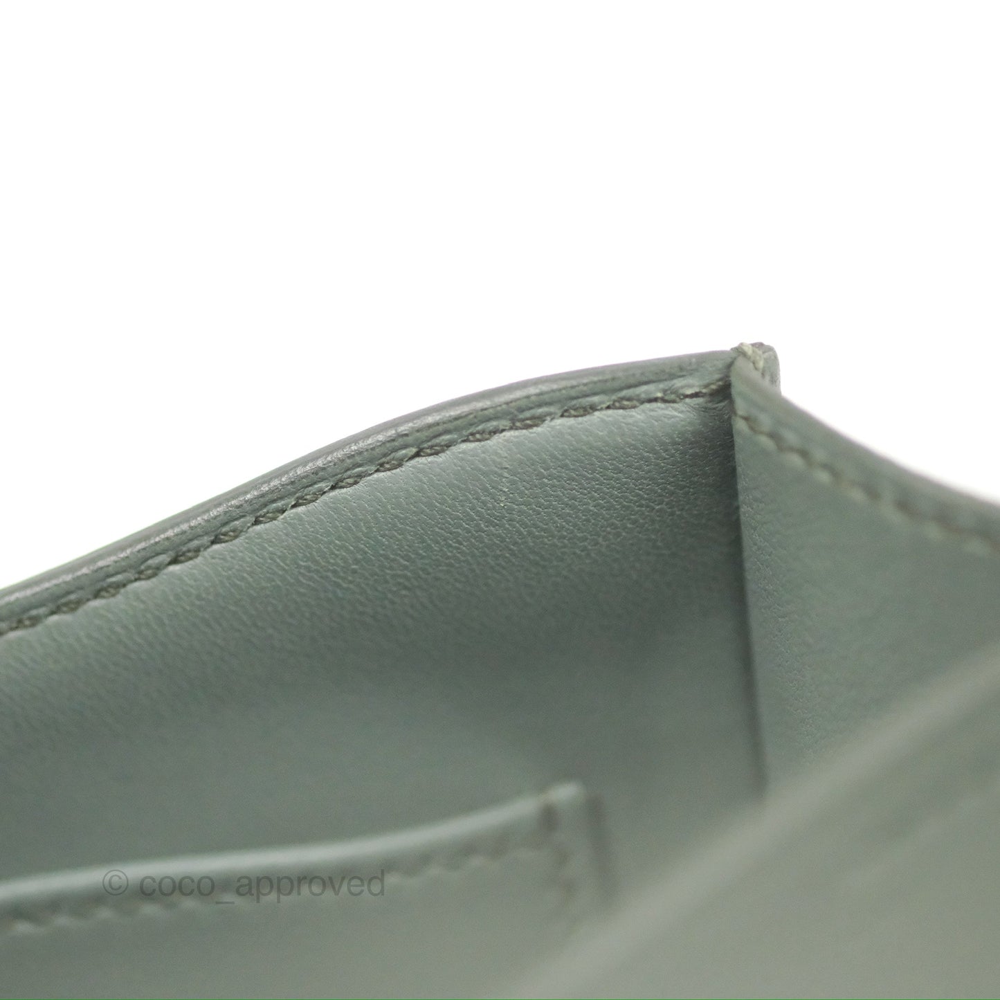 Hermès Constance Mini 18cm Vert Amande Epsom Gold Hardware