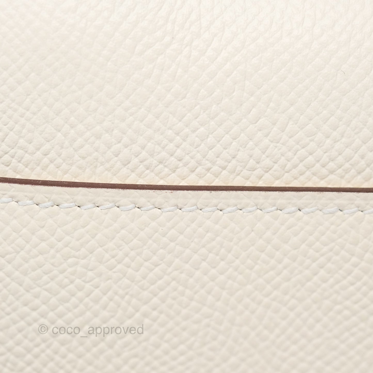 Hermès Della Cavalleria Mini Bag Nata I2 Epsom Palladium Hardware