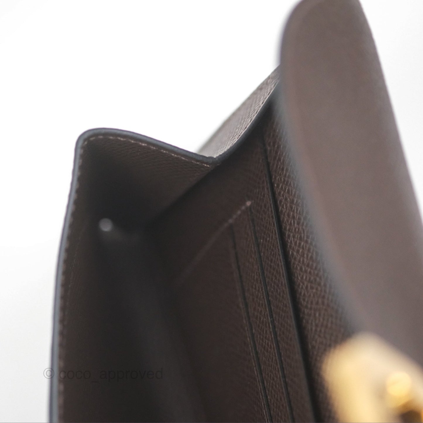 Hermès Maillon To Go Epsom Ebene 46 Gold Hardware