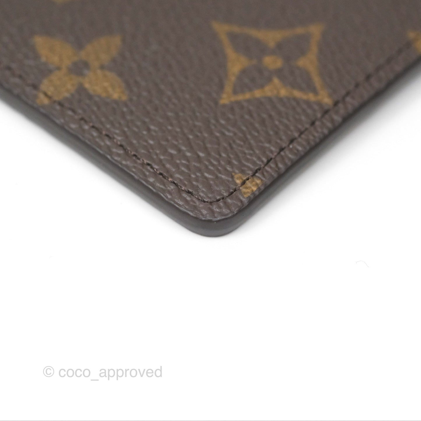 Louis Vuitton Card Holder  Monogram Reverse Canvas