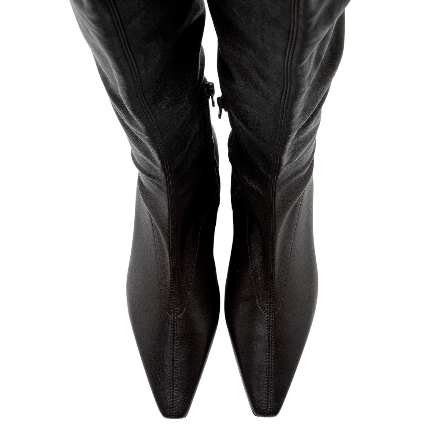 Luxury Bottega Veneta Leather Over The Knee Boots