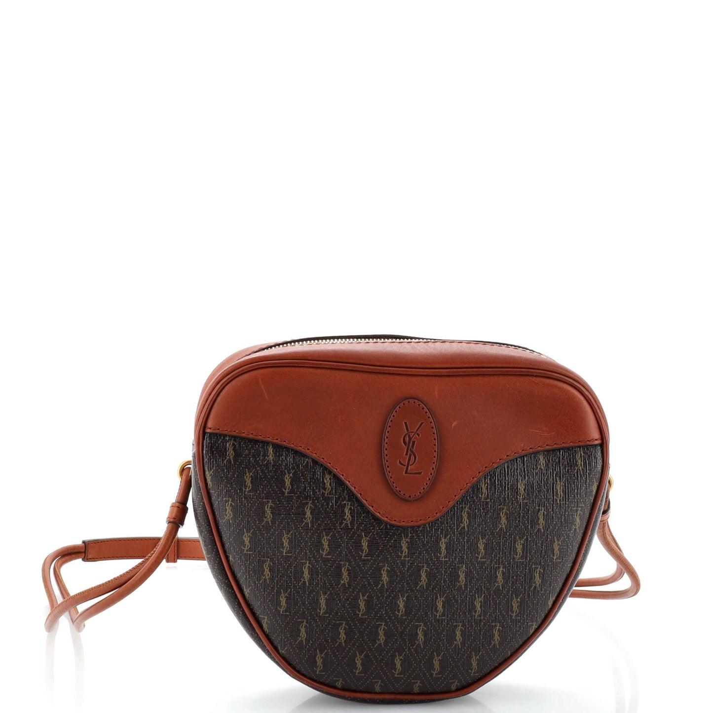 Luxury Saint Laurent Le Monogramme Coeur Bag Monogram All Over Coated Canvas and Leather
