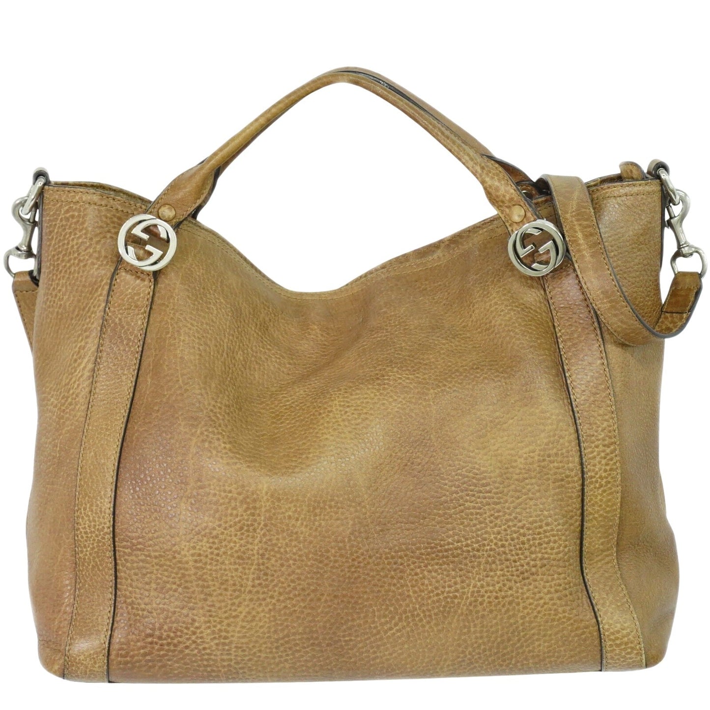Luxury Gucci Trending 2025 Miss Gg  Leather Tote Bag