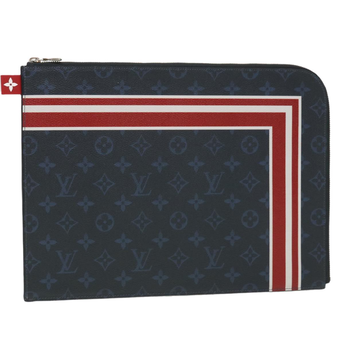 Louis Vuitton Jules  Leather Clutch Bag ()