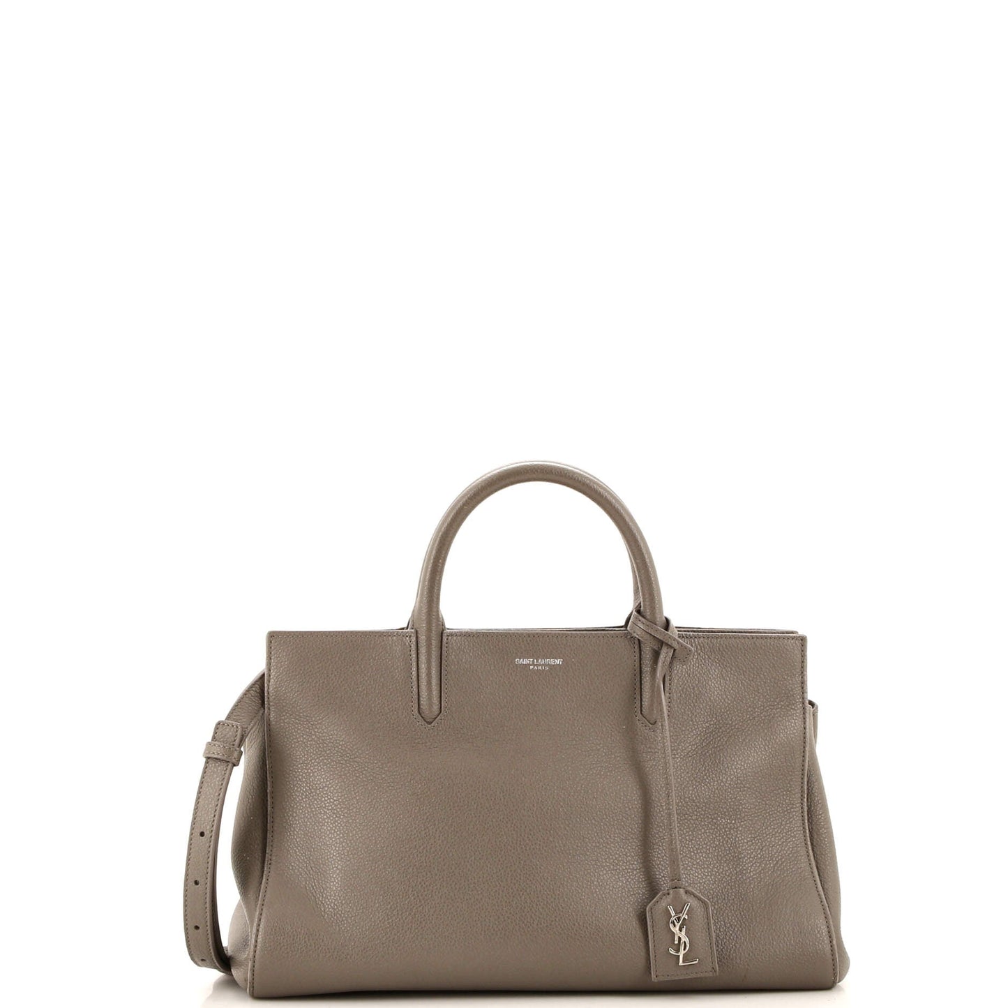 Luxury Saint Laurent Rive Gauche Cabas Leather Small