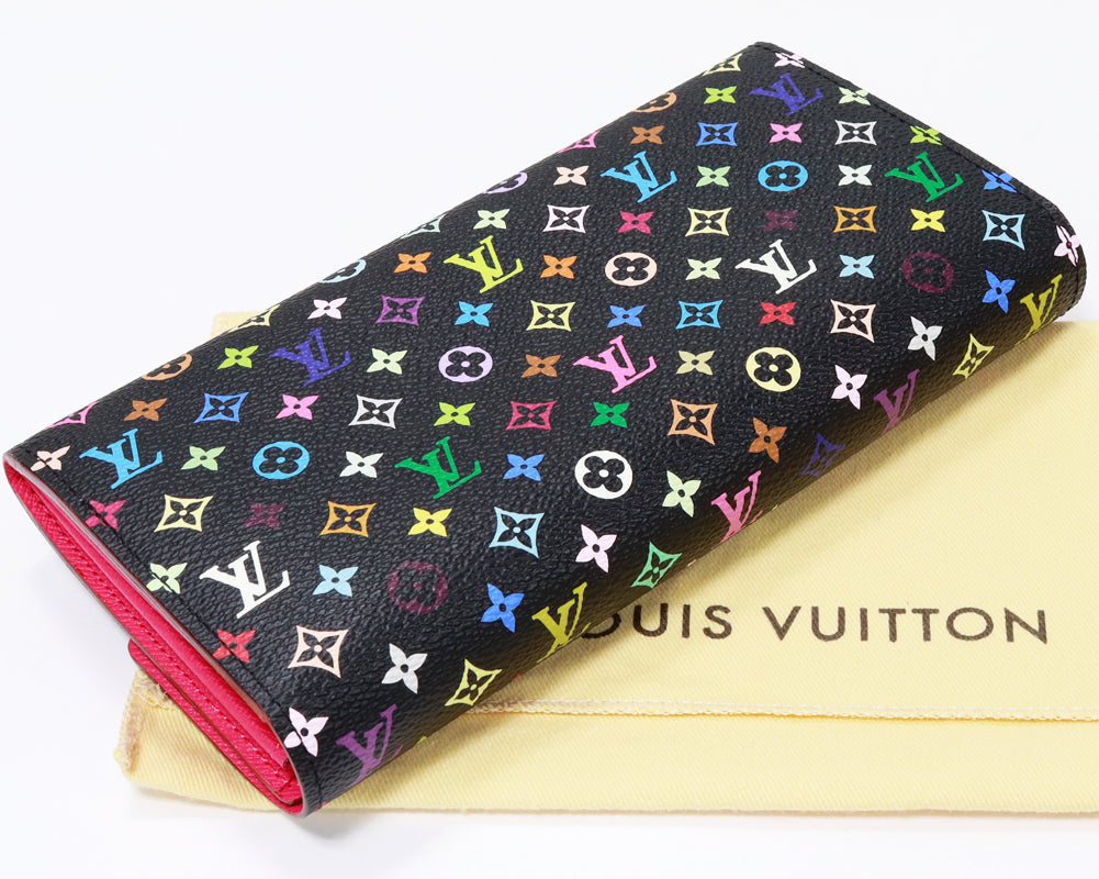 Louis Vuitton Monogram Canvas Long Wallet with Coin Pocket M93747