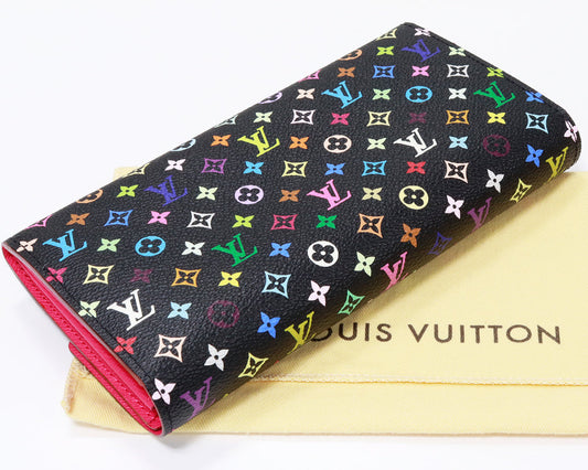 Louis Vuitton Monogram Canvas Long Wallet with Coin Pocket M93747