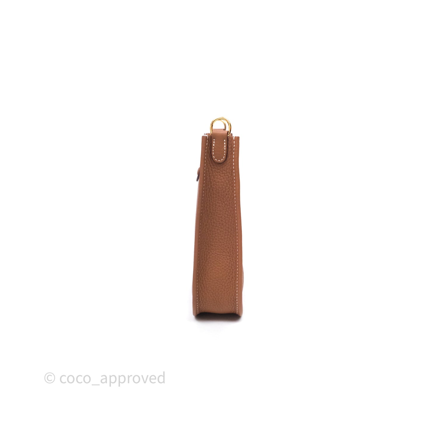 Hermès Mini Evelyne 16 Gold 37 Clemence Gold Hardware