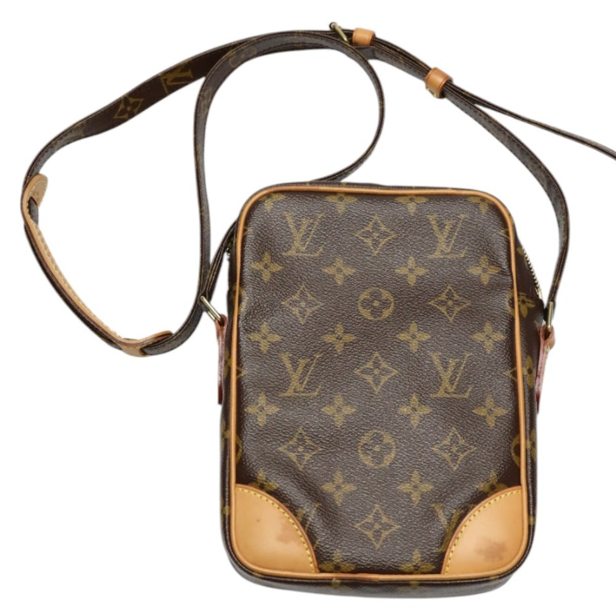 LOUIS VUITTON Shoulder Bag M45266 Monogram canvas Brown Monogram Danube