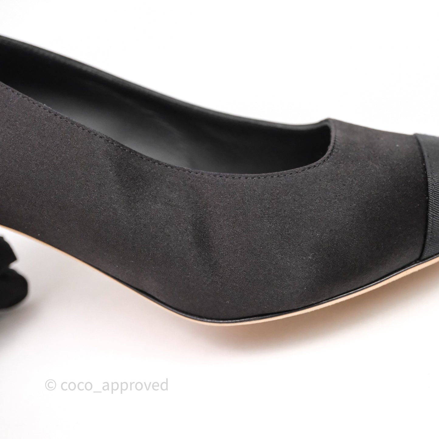 Chanel Classic Heels CC Black Size 39